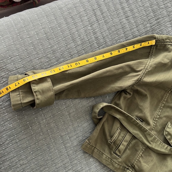 Blank NYC boxy moto belted army jacket - Picture 9 of 12